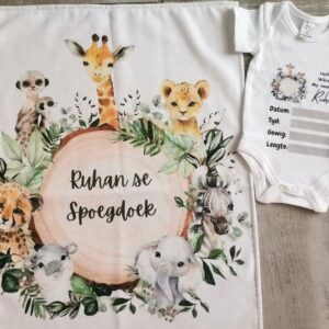 Spoegdoekie & Geboorte dag vessie