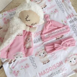 Maag krampie diertjie + swaddle set