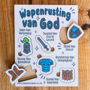 Wapen rusting puzzle bordjie